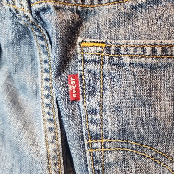 Levi's 527 Women's Jeans Denim Blue Jeans Red Tab Straight Cut Jeans 29 x 30 - Picture 8 of 13